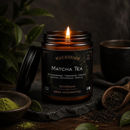 Charcoal + Matcha Tea