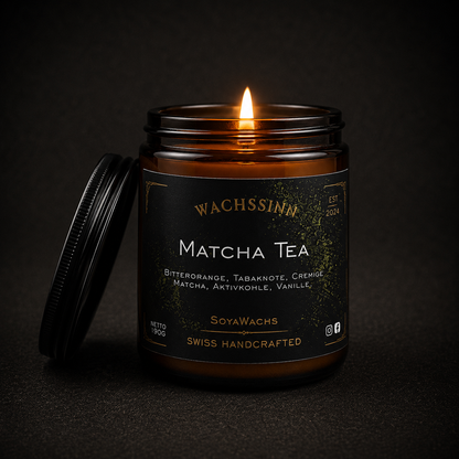 Charcoal + Matcha Tea