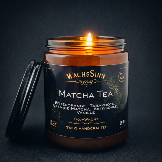 Charcoal + Matcha Tea