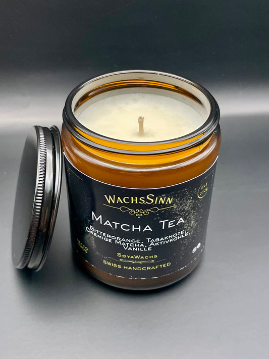 Charcoal + Matcha Tea